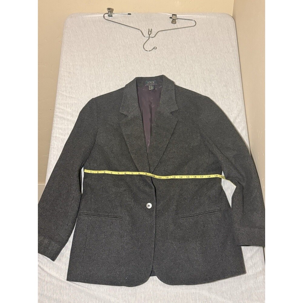 J.CREW Women's Cashmere Wool Blend Blazer Size 12